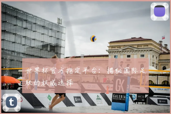 世界杯官方指定平台：揭秘国际足联的权威选择